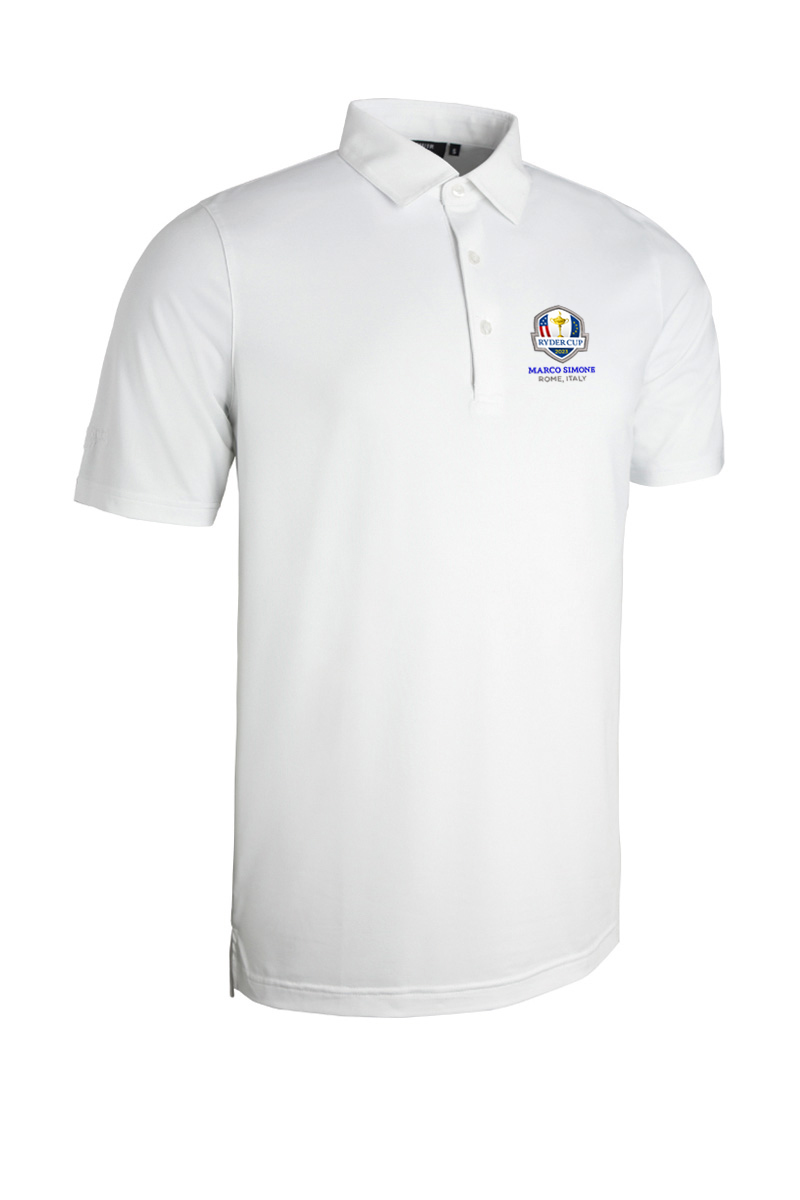 g.Silloth 남성 퍼포먼스 반팔 티셔츠 라이더컵 에디션 - White
